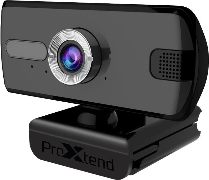 ProXtend X201 Full HD Webcam 3 MP 2048 x 1536 Pixel USB 2.0 Schwarz - Silber (PX-CAM004)