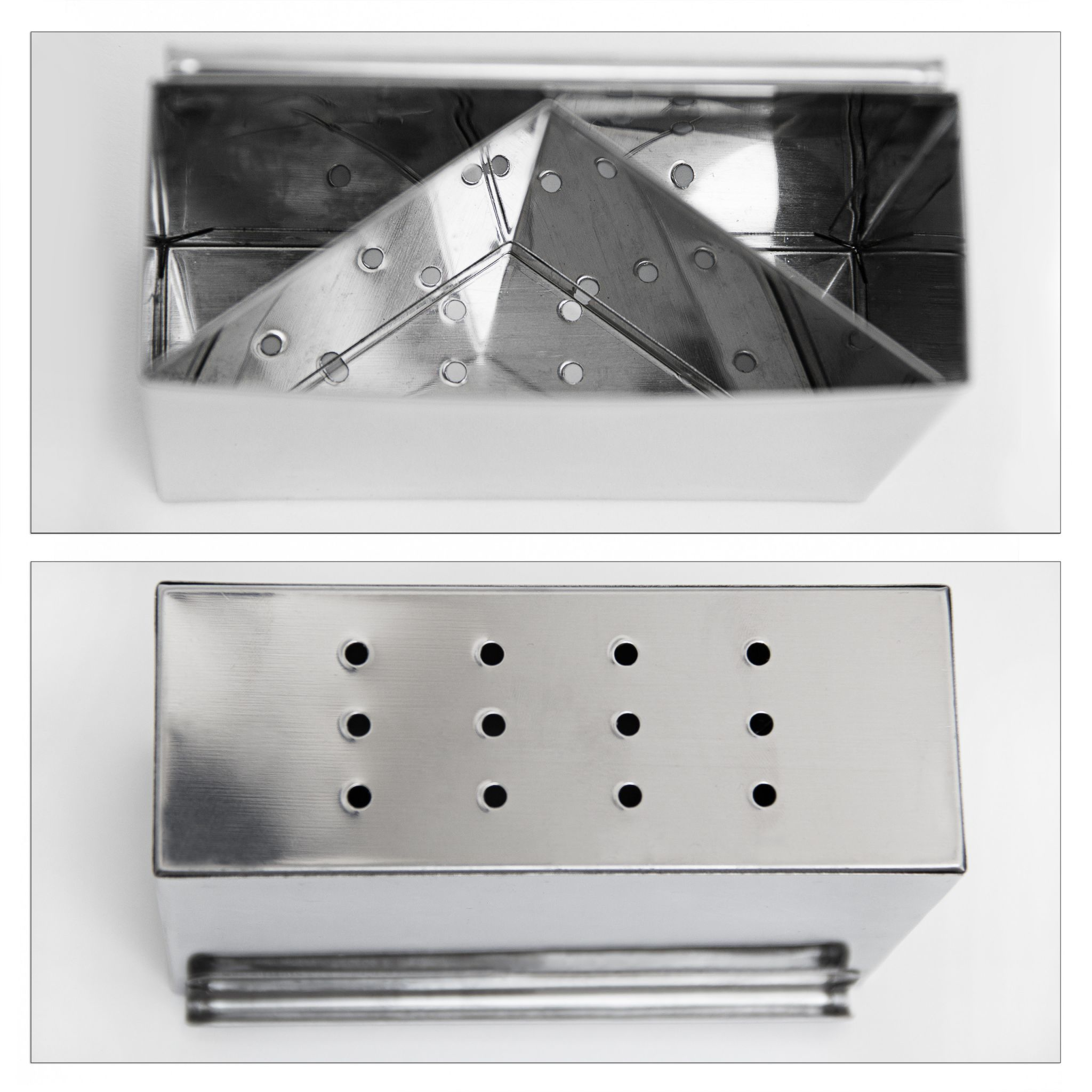 Relaxdays Abtropfgestell Metall 48 x 33 x 12 cm Silber