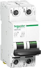 APC Schneider Schneider Electric LS-Schalter 2P 6A C C60H-DC A9N61526
