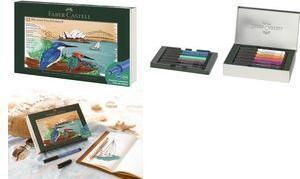 FABER-CASTELL Tuschestift PITT artist pen, 12er Set Sydney Tuschestift mit pigmentierter Zeichentusche hoch licht - 1 Stück (267138)