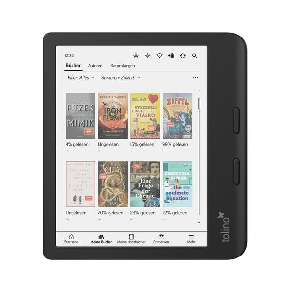 Tolino Vision Color 7" E-Book-Reader 32 GB Schwarz