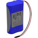 Ansmann 2S1P Akkupack 2x 18650 Kabel Li-Ion 7.2V 2600mAh 7.2 V 2600 (2447-3030-60)