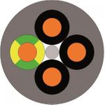 LAPP ÖLFLEX® CLASSIC 110 Steuerleitung 4 G 1.50 mm² Grau 1119304-100 100 m (1119304-100)