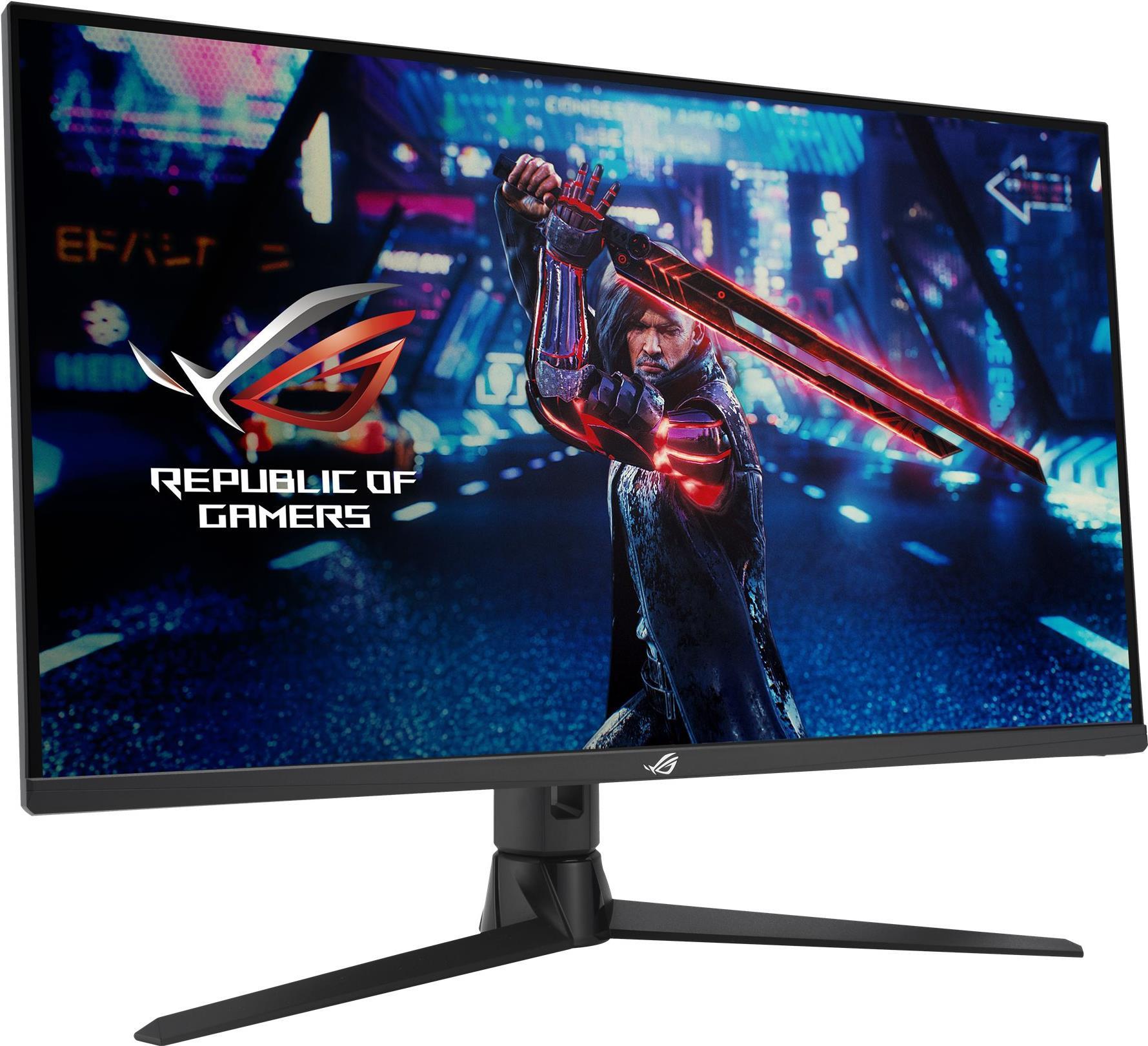 ASUS ROG Strix XG32UQ, Gaming-Monitor - (81.3 cm(32" ), HDMI, DisplayPort, AMD Free-Sync/ G-Sync-kompatibel, 160Hz Panel) [Energieklasse F] (90LM08B0-B01170)