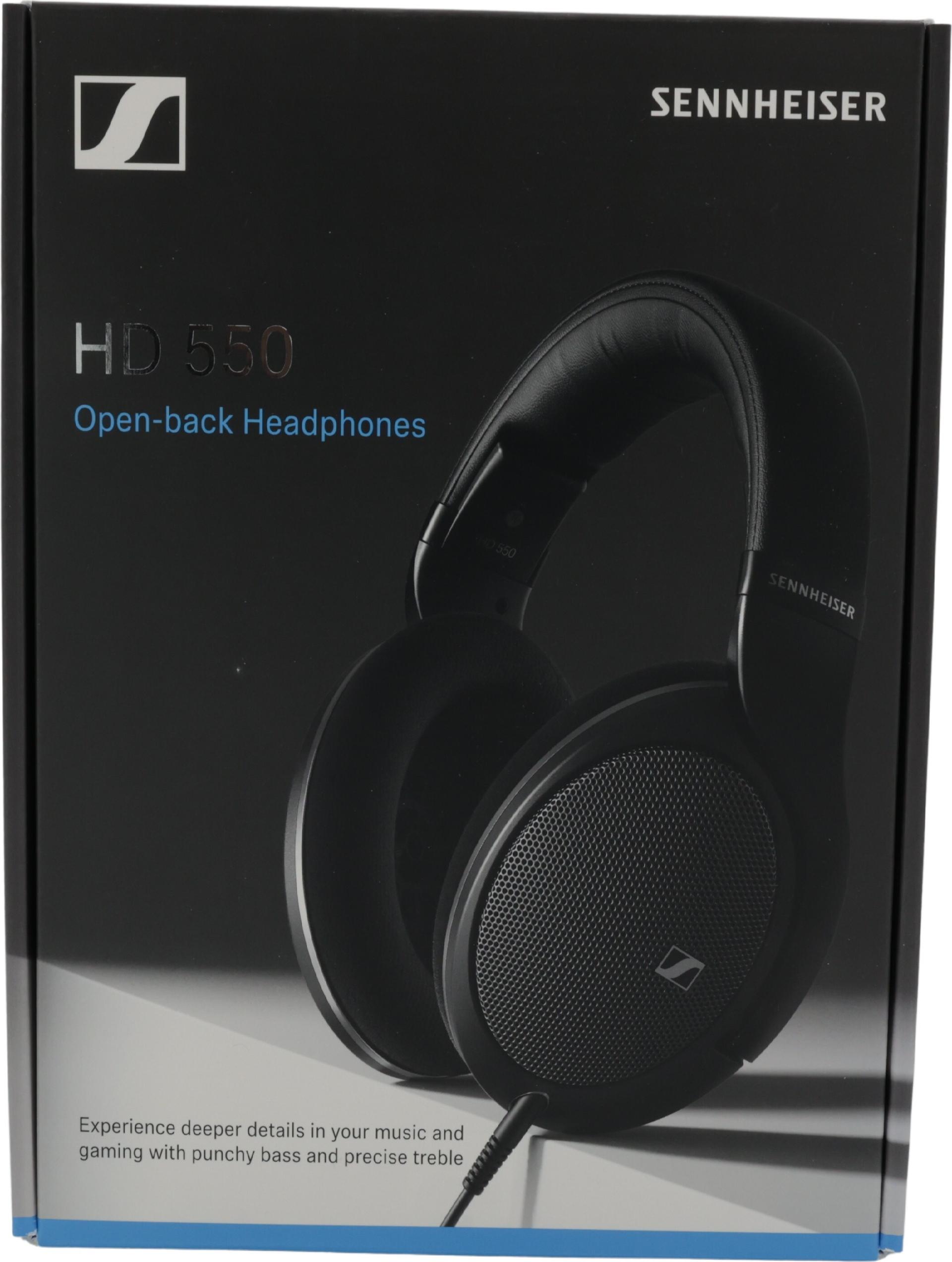 Sennheiser HD 550 HiFi Over Ear Kopfhörer kabelgebunden Schwarz (4260752333498)
