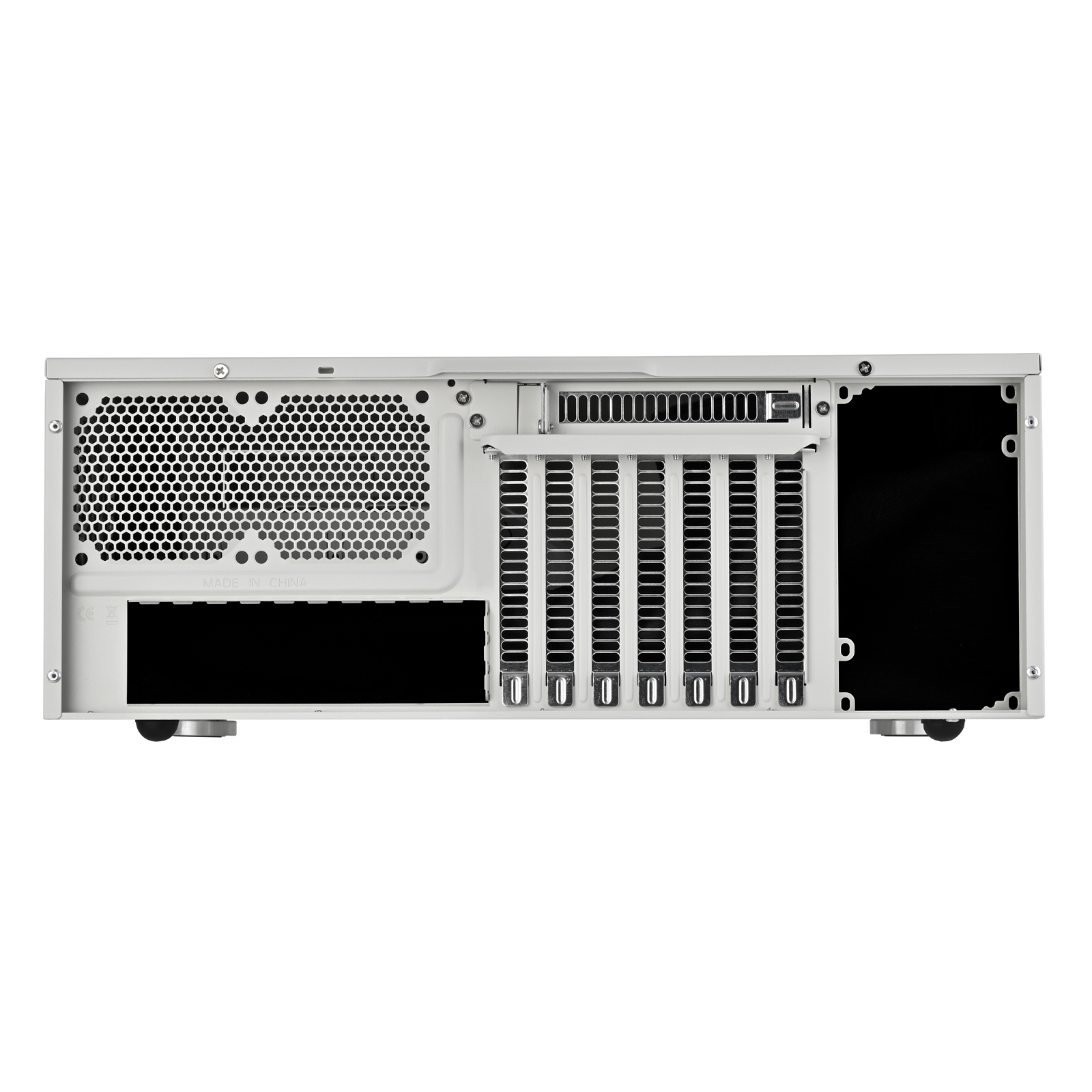 SilverStone FLP01 HTPC-Gehäuse ATX SSI-CEB Weiß