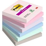 Post-It 7100259204 Klebezettel Quadratisch Blau (654-6SS-SOUL)