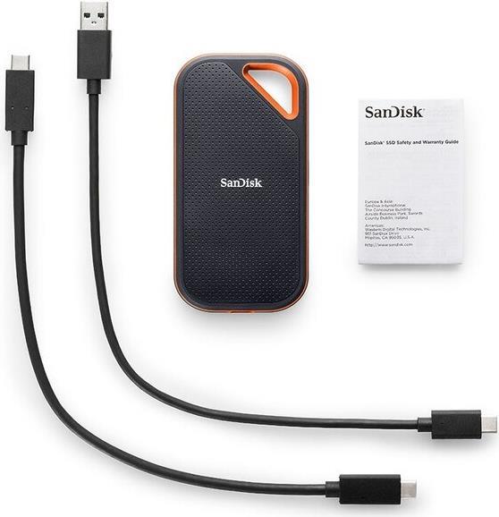 SanDisk Extreme PRO V2 1 TB SSD 2000 MB/s Schwarz