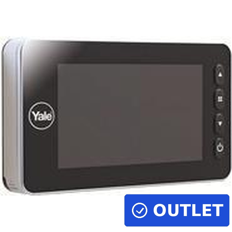 Elektronischer Türspion DDV 5800 von Yale (45-5800-1443-00-6011) (geöffnet)
