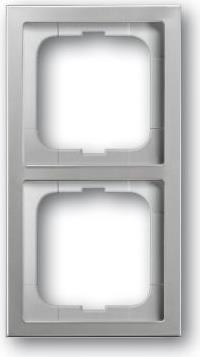 Busch-Jaeger 1722-866K Wandplatte/Schalterabdeckung Grau (1754-0-4318)