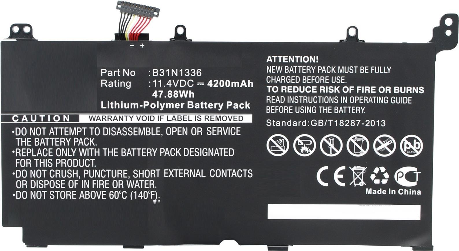 CoreParts Laptop-Batterie (MBXAS-BA0034)