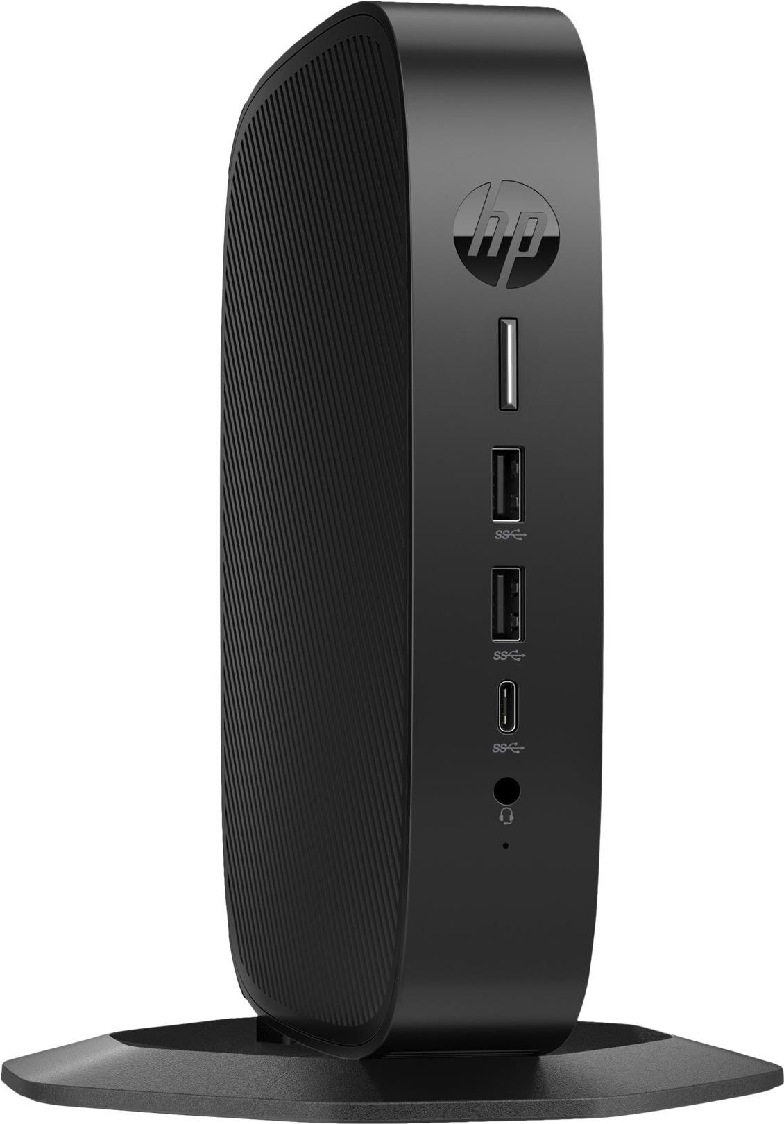 HP Elite t655 Thin Client SFF AMD Ryzen Embedded R2314 2.1 GHz 4 GB RAM 32 GB Flash Schwarz
