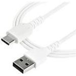 StarTech.com 1 m / 3.3 ft. USB 2.0 to USB C Cable (RUSB2AC1MW)