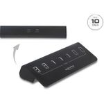 Delock USB 10 Gbps Hub mit 3 USB Type-C™ und 4 USB Typ-A Ports (64283)
