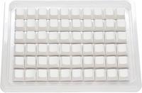 Ducky Blank White PBT Set, MDA-Profil - 133 Keycaps (DCA132-NNBLWMDPU1)