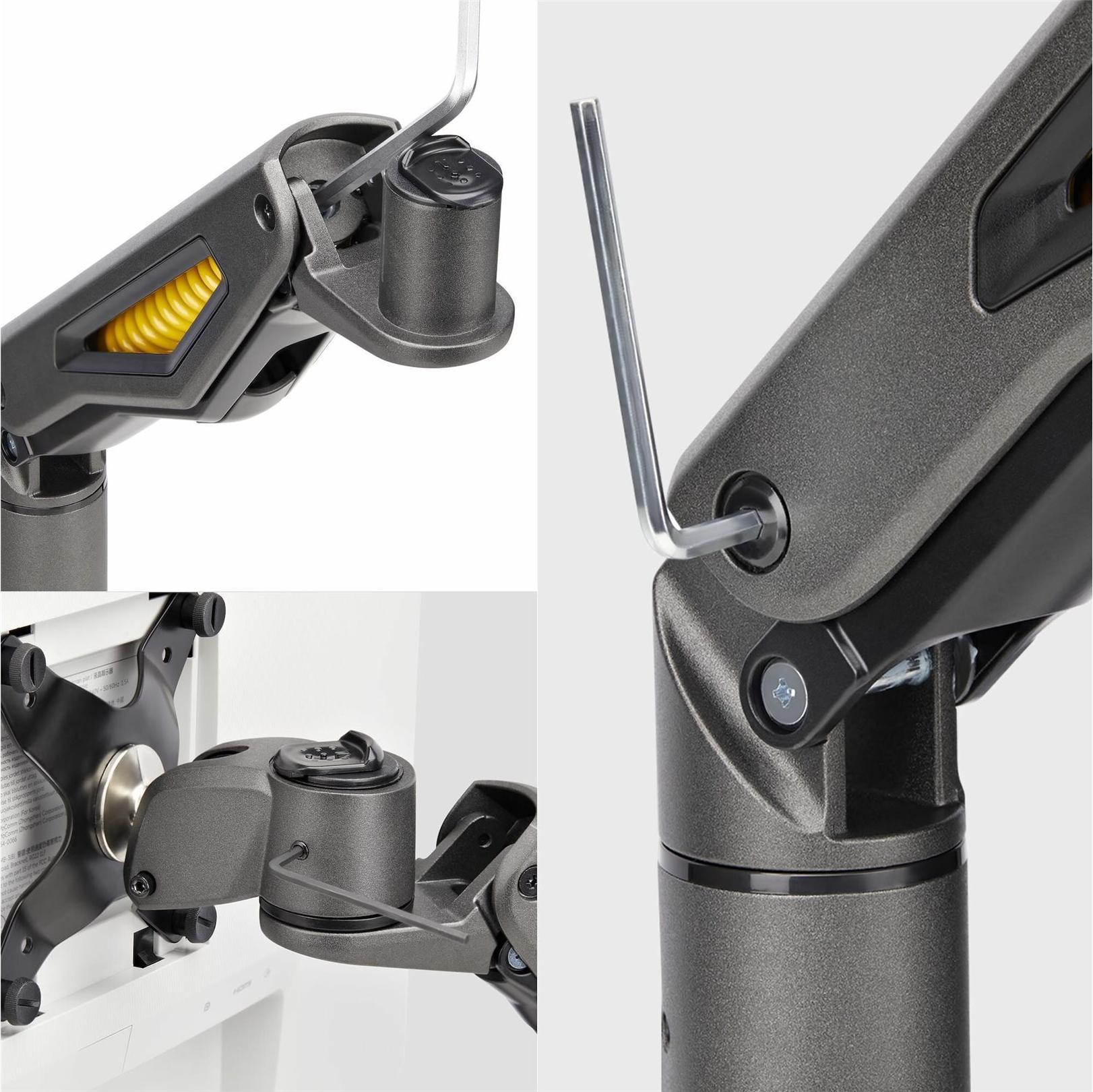 StarTech.com Desk Mount Monitor Arm bis 32" C-Klemme TAA-konform Schwarz