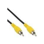 InLine® Cinch Kabel, Video, 1x Cinch St/St 5m, Steckerfarbe gelb (89937L)
