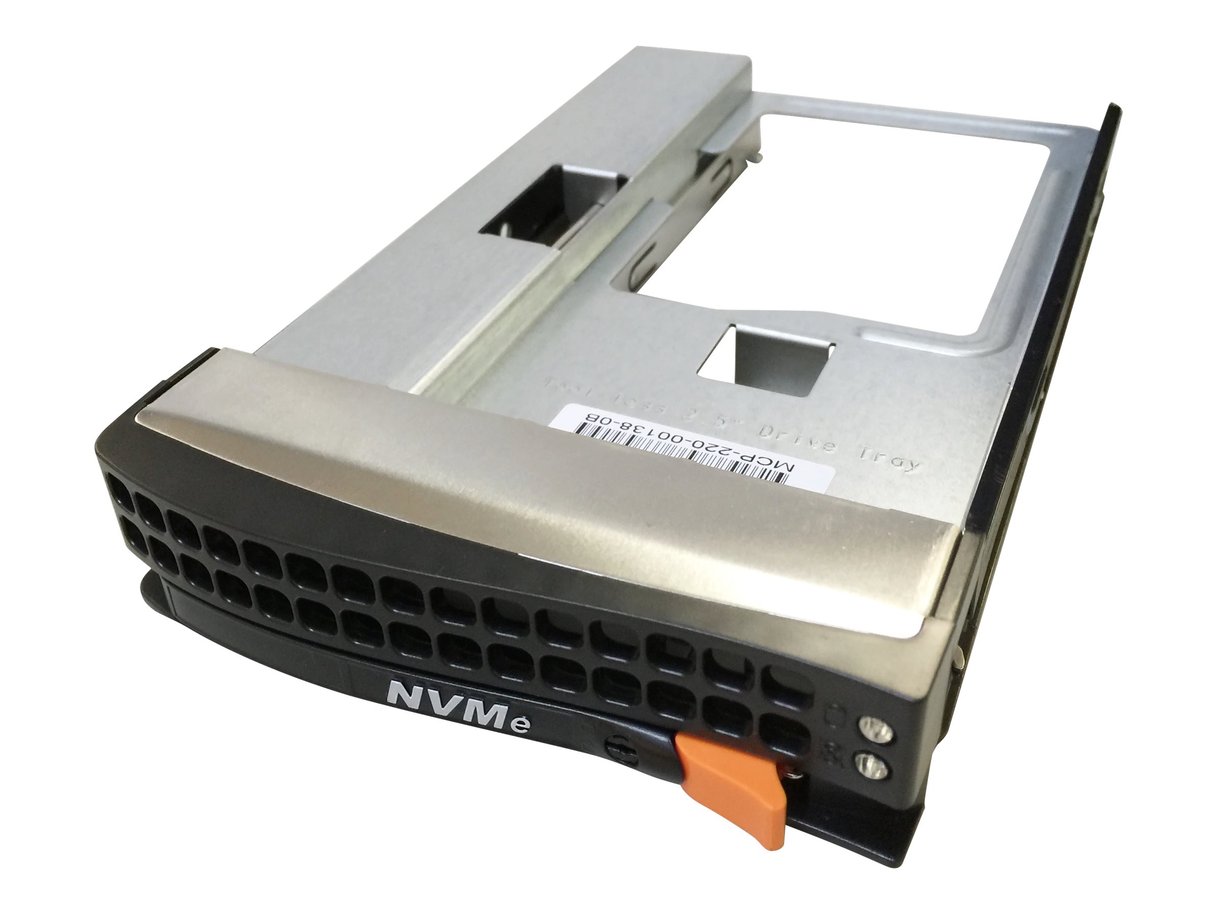 Supermicro MCP-220-00138-0B Gen 5.5 NVMe Laufwerk-Tray 3.5" Werkzeuglos Black with Orange Tab
