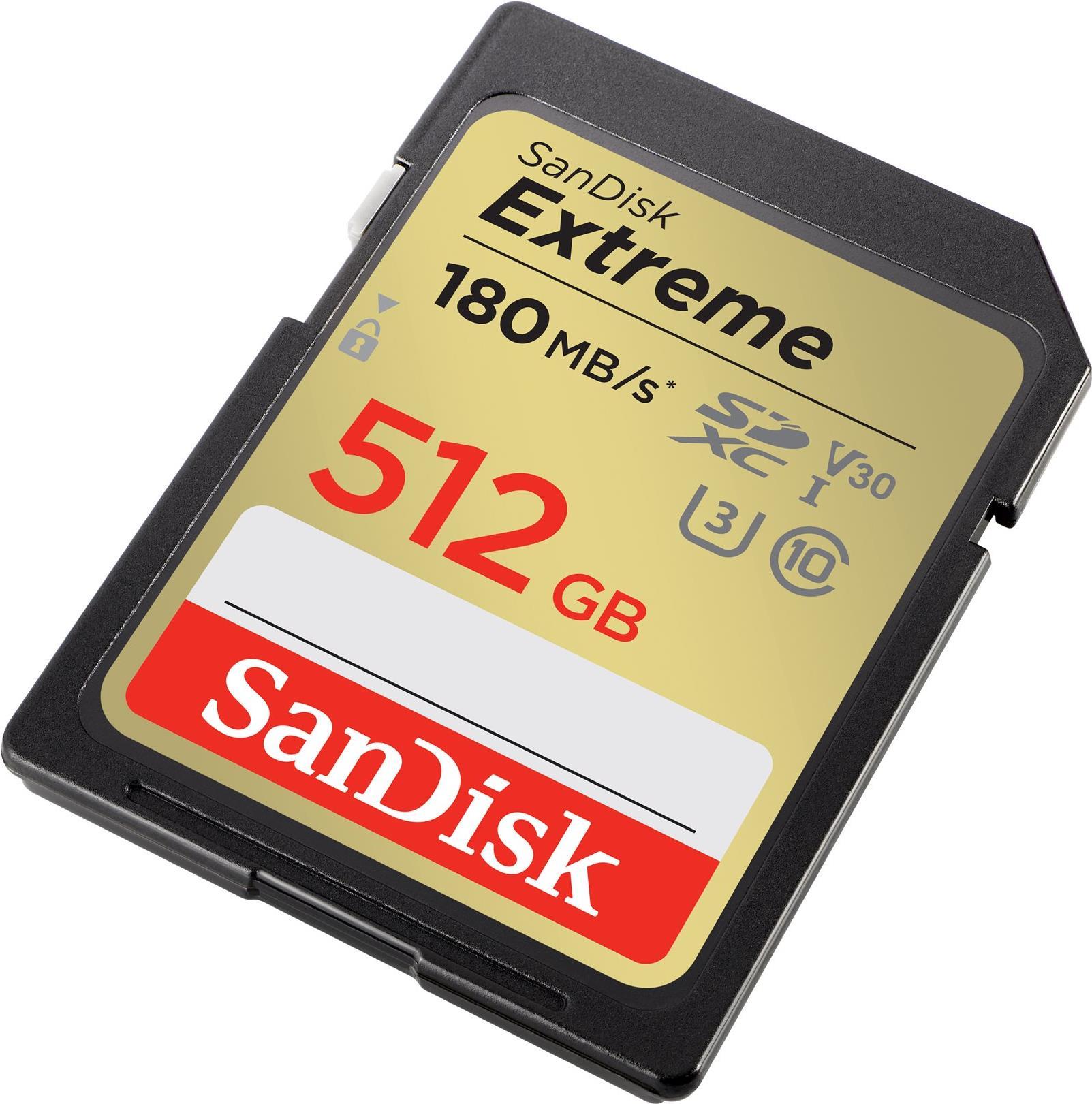 SanDisk Extreme Flash-Speicherkarte (SDSDXVV-512G-GNCIN)