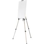Walimex pro Staffelei M 52-155 cm, Leinwandstaffelei aus Aluminium inkl. Transporttasche, Feldstaffelei für Leinwand bis 74 cm, Leinwandstativ höhenverstellbar (1018427)
