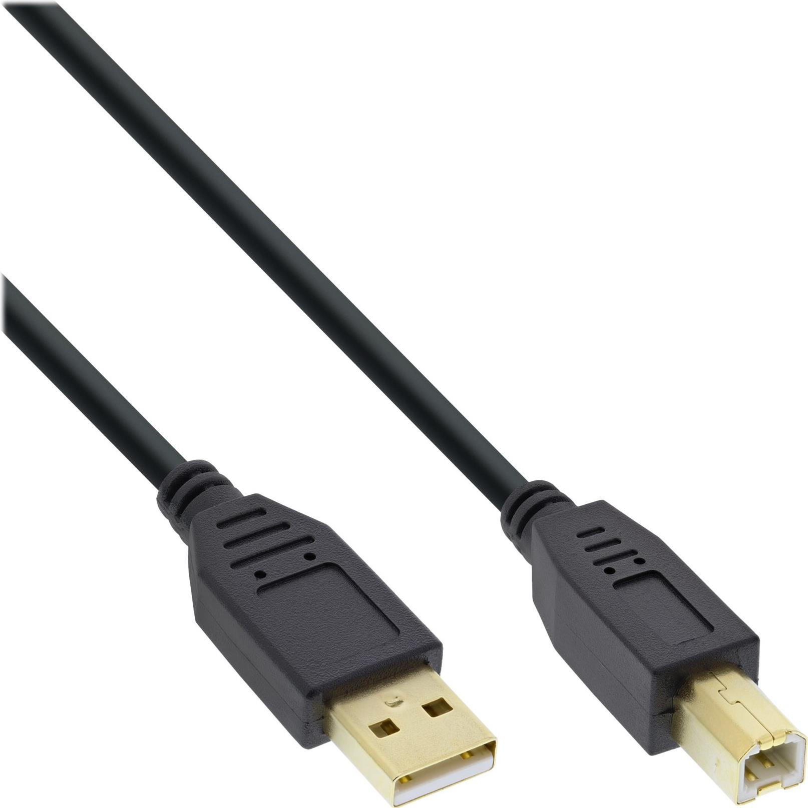 INLINE USB-Kabel USB (M) zu USB Typ B (M) (34515S)