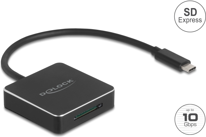 Delock USB-C Card für SD Express 7.1 Speicherkarte (91019)