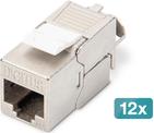 Digitus DN-93615-12 RJ45-Einbaumodul Keystone CAT 6a 1 St. (DN-93615-12)