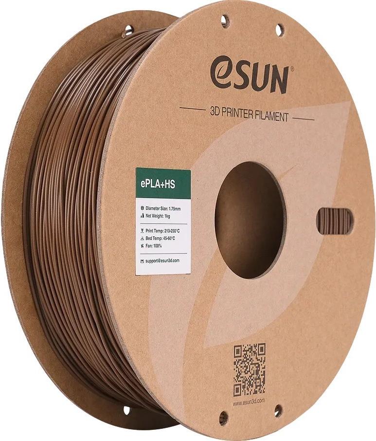 EPLA+HIGH SPEED 1,75mm BROWN 1kg ESUN 3D FILAMENT (EPLA+HS-P175C1)