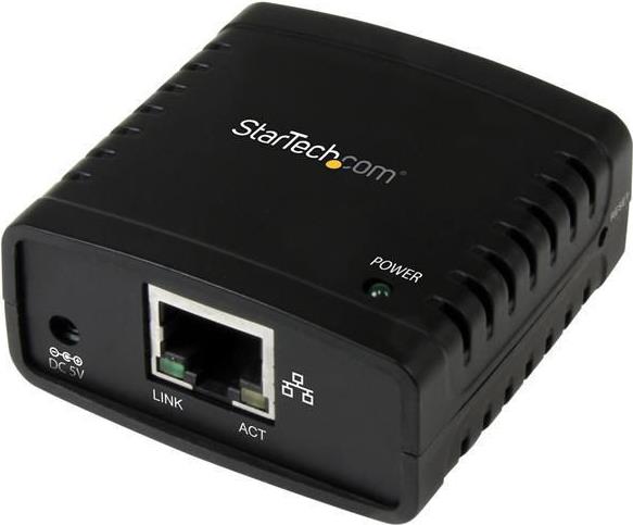 Startech PM1115U2 10/100 Mbit/s Ethernet USB 2.0 Druckserver Schwarz