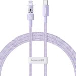 Baseus Gem USB-C zu iP Schnellladekabel 1 m 20 W Lila (P10373001511-00)