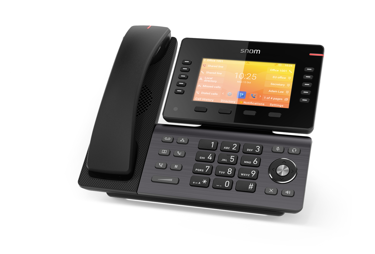 Snom D892M Schnurloses VoIP-Telefon Schwarz