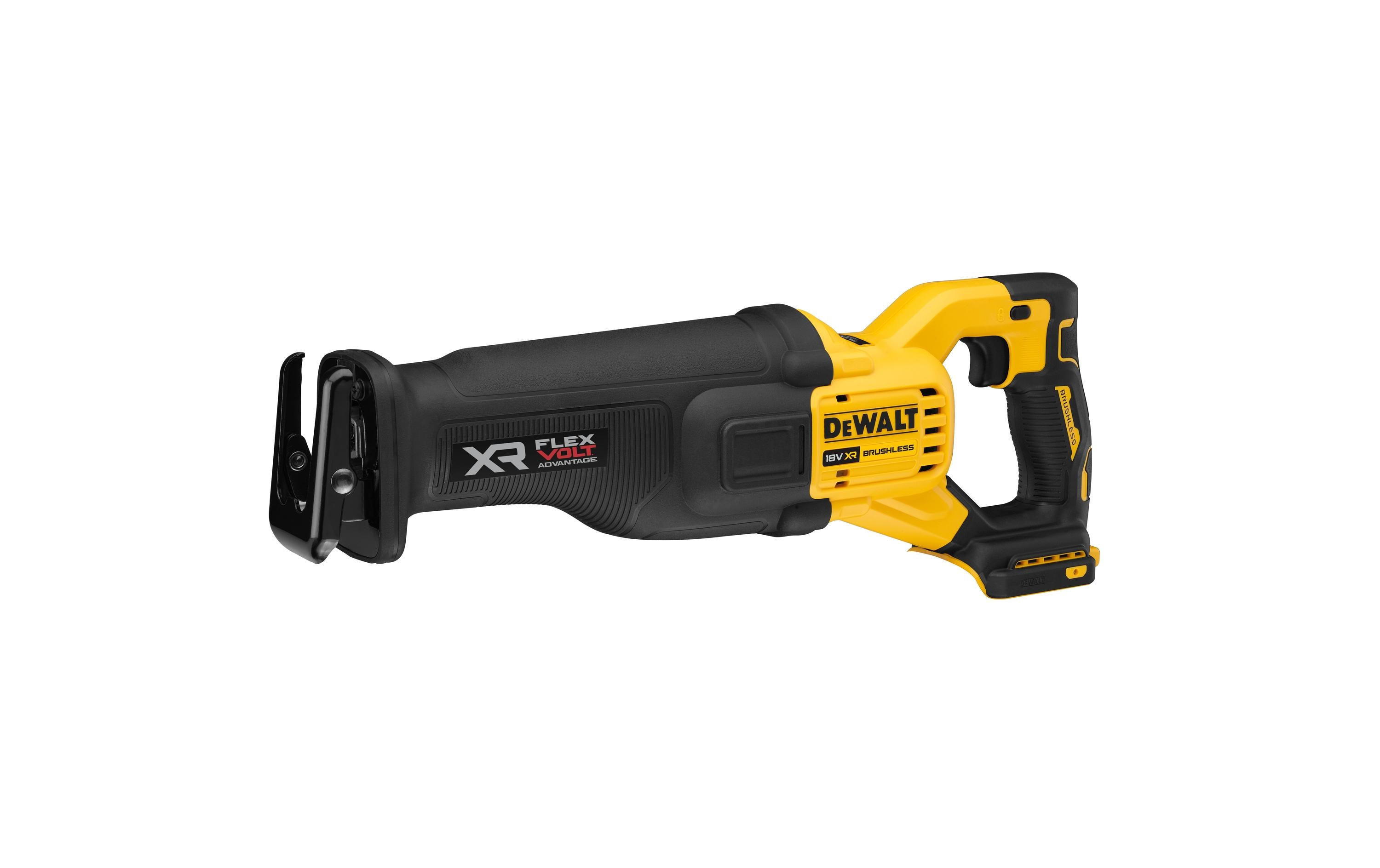 DeWalt DCS386NT 18 V Bürstenlose Akku-Säbelsäge Schwarz, Gelb