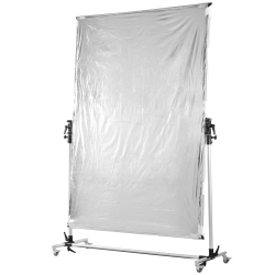 Walimex Pro Rollbares Reflektorpanel 150x200 cm Silber/Schwarz/Weiß