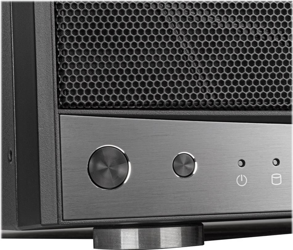 SilverStone Grandia GD11 HTPC Systemgehäuse Schwarz