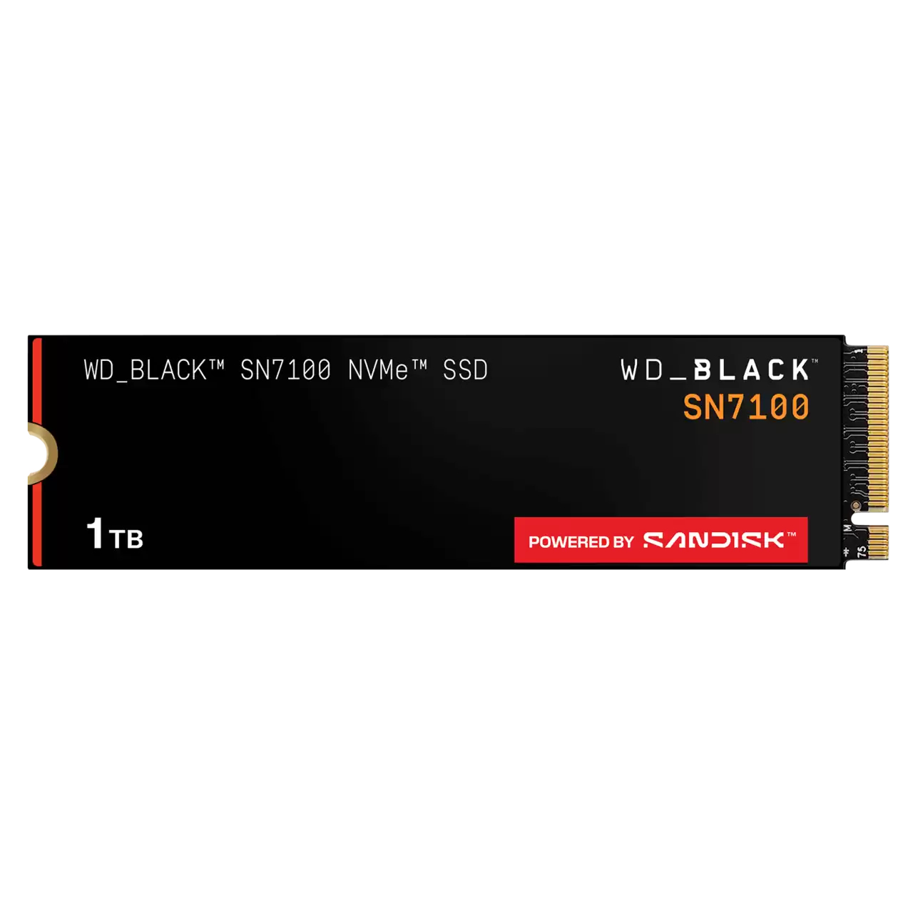 Western Digital WD Black SN7100 1 TB M.2 2280 PCIe 4.0 NVMe SSD