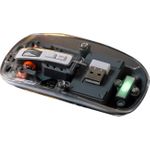 XtremeMac Muli Connection Transp. Mouse (XWH-ALM2-13)