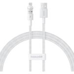 Baseus Gem USB zu IP 2.4A Schnellladekabel 1 m Weiß (P10373003211-00)
