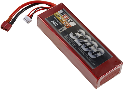 Reely Modellbau-Akkupack (LiPo) 11.1 V 3200 mAh Zellen-Zahl: 3 Hardcase T-Stecksystem (RE-7851477)