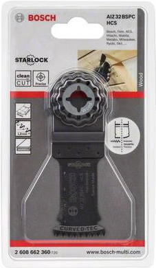 Image of Bosch Starlock AIZ 32 BSPC - Tauchsägenschneidblatt - für Hartholz - Breite: 32 mm