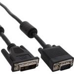 InLine DVI-A Anschlusskabel auf 15pol HD Stecker VGA - 2m (17782)