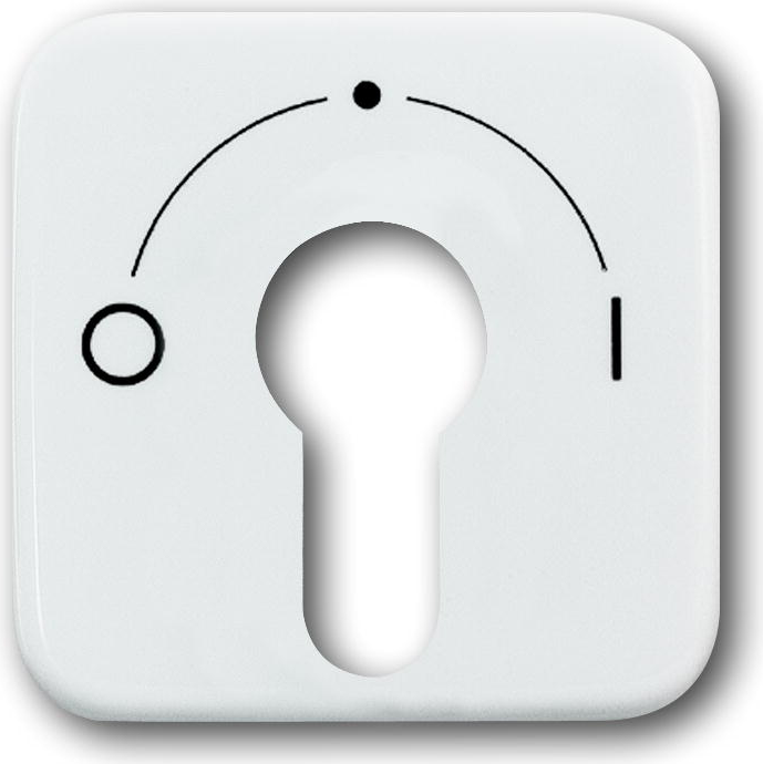 Busch Jaeger 2557 SLPZ-214-101 Weiß (1710-0-1456)