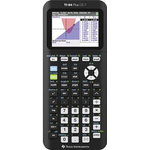 Texas Instruments TI-84 Plus Taschenrechner Grafikrechner Schwarz (83-TI84PLCET1AY)