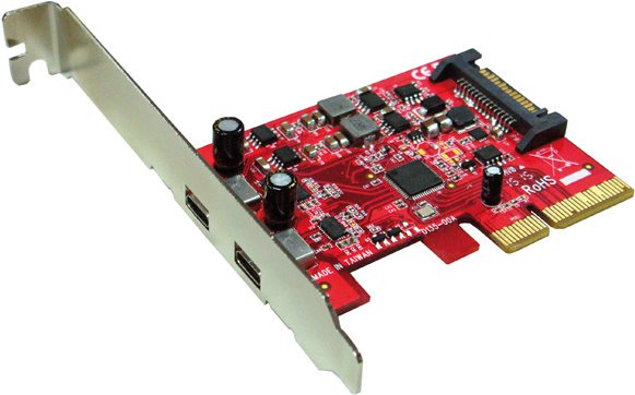Roline USB-Adapter PCIe x4 Low-Profile (15.06.2143)