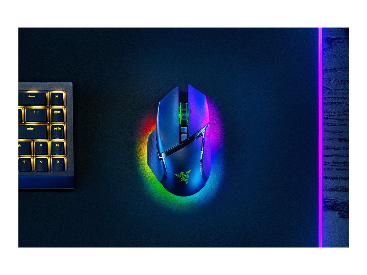 Razer Basilisk V3 Pro 35K Ergonomische Gaming-Maus Kabellos 11 Tasten 35000 DPI Schwarz