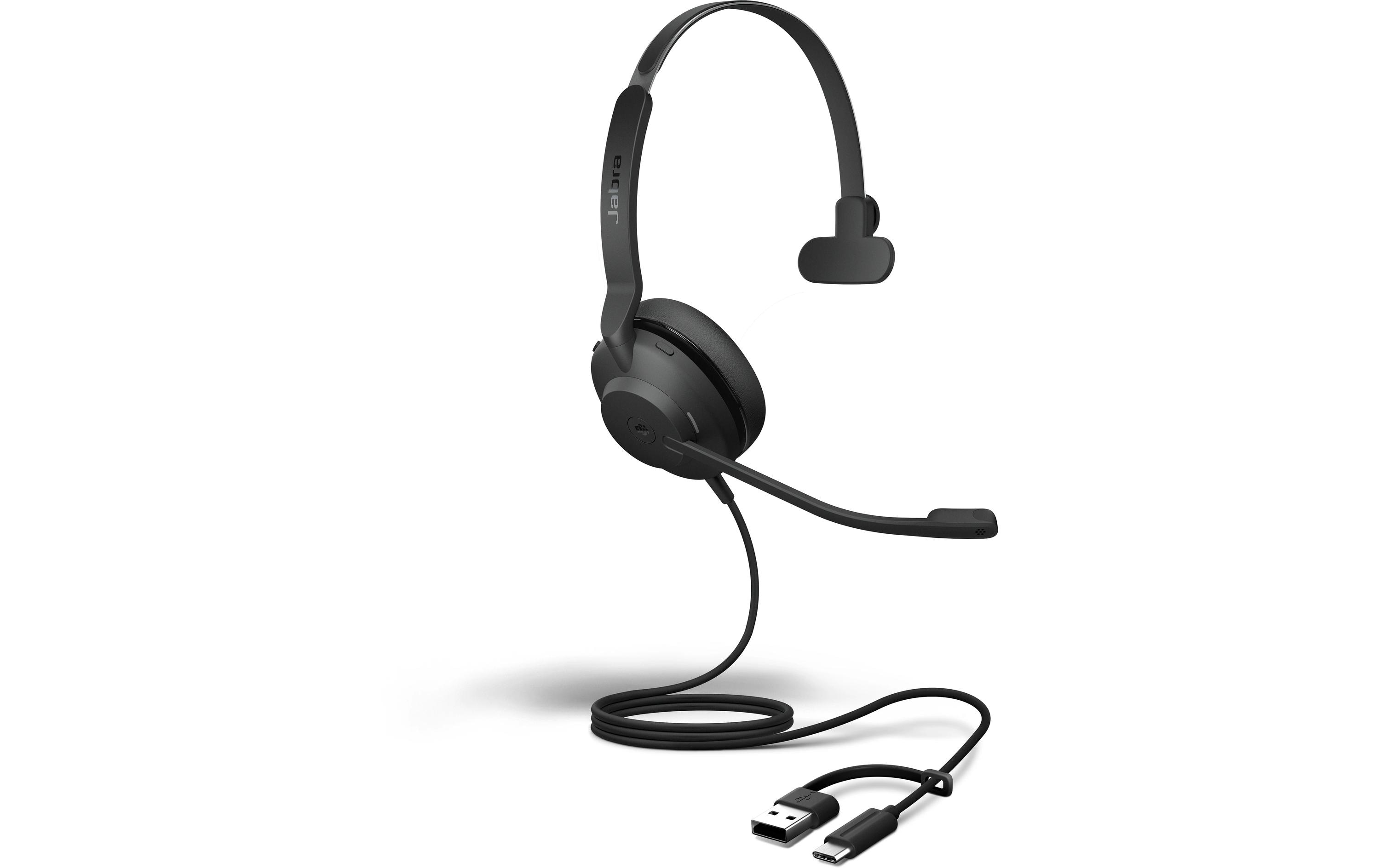 Jabra Evolve2 30 SE MS Mono Headset USB-C/USB-A Schwarz