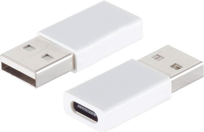 shiverpeaks BS14-05031 Kabeladapter USB A USB C Weiß (BS14-05031)