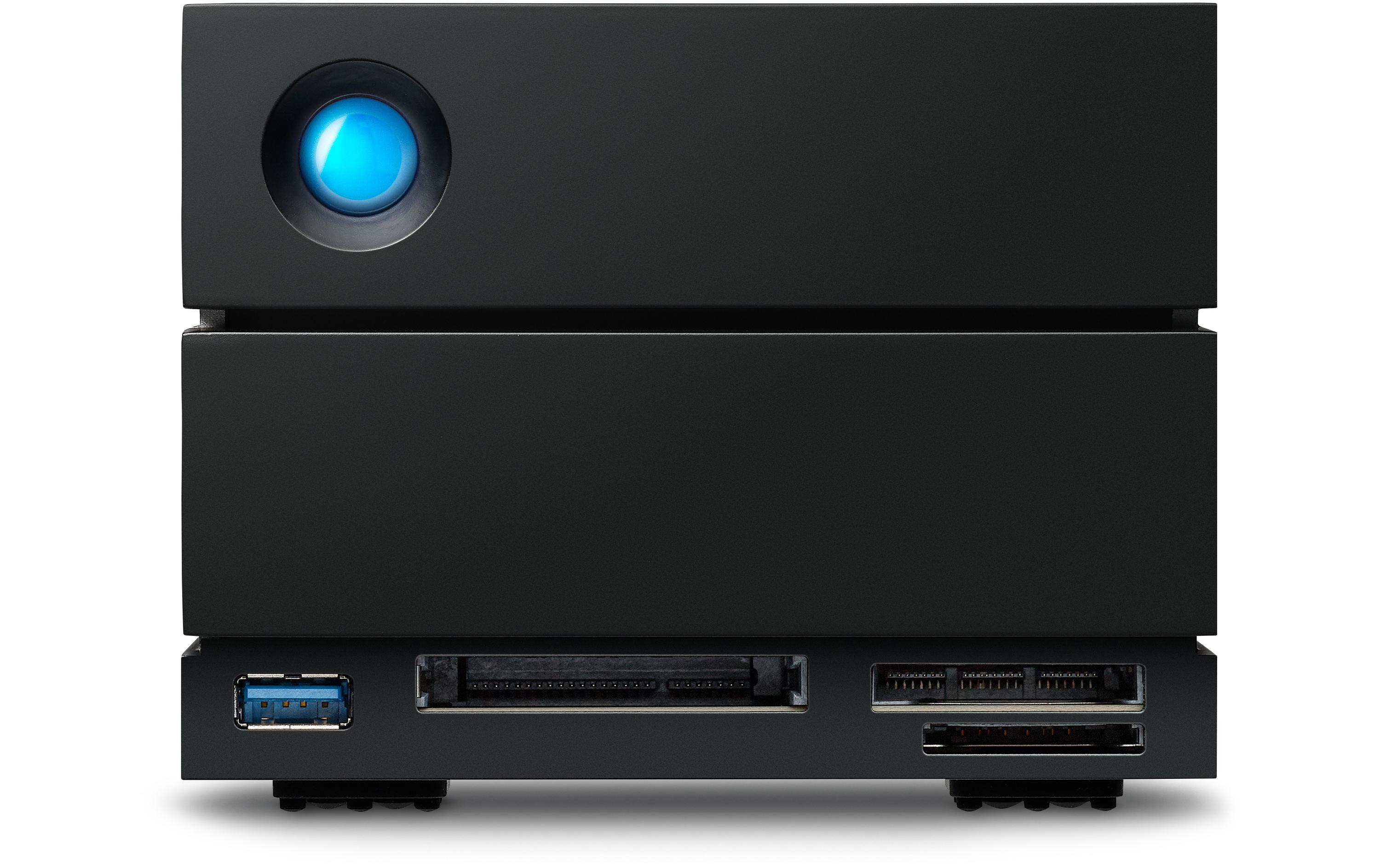 LaCie 2big Dock STLG40000400 40 TB Thunderbolt 4 Schwarz