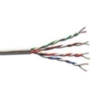 Assmann/Digitus ASSNET100 CAT 5E U-UTP CABLE Leiter: blanker Kupferdraht AWG 24/1, Isolierung: PE, Gesamtzahl der isolierten Leiter: 2x8, verdrillt zu je 4 Paaren, Farbcode: blau-weiß, orange-weiß, grün-weiß, braun-weiß, Außenmantel: PVC, Farbe: grau, Kabelmantel: PVC, Länge: 305 m/ (ACU-4511-305)