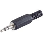 shiverpeaks BASIC-S 3,5 mm Klinkenstecker, stereo 3-polig, Kunststoffgehäuse, im Polybeutel mit Eurolochung (BS51200)