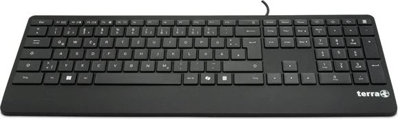 TERRA Keyboard 4000 Corded DE USB QWERTZ 105 Tasten schwarz (2810756)